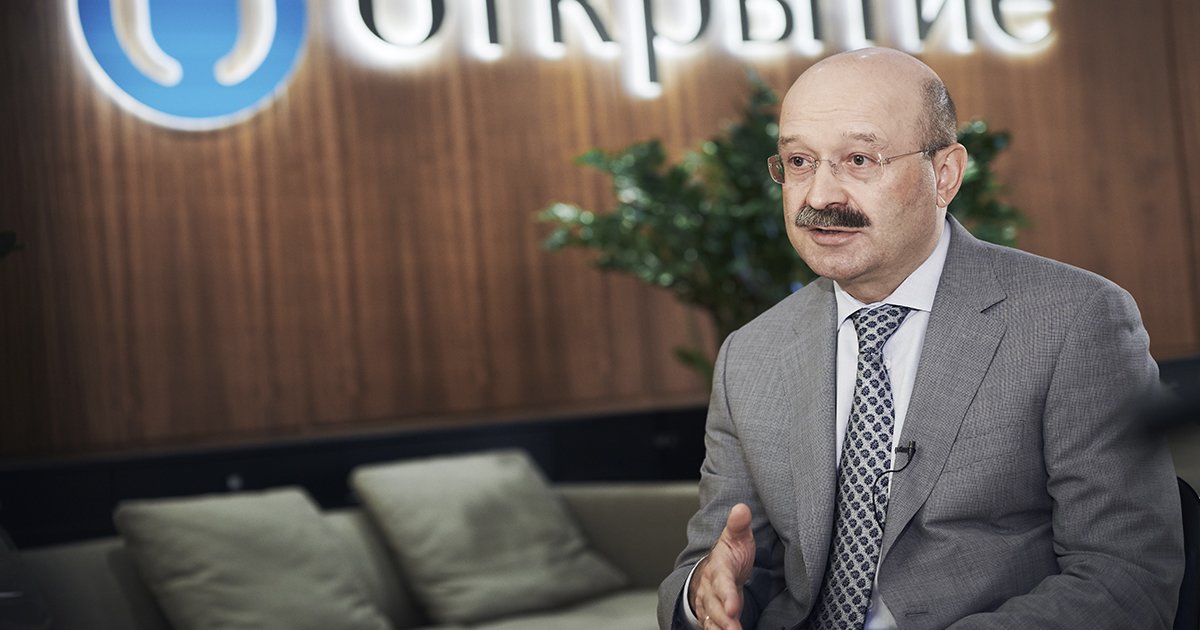 Глава «Открытия» Задорнов выступил против объединения банка с ВТБ